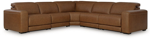 Magic Man 5-Piece Power Reclining Sectional - Furniture House (Dover,NJ)