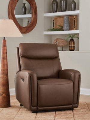 Pincara Power AutoGlide Recliner - Furniture House (Dover,NJ)