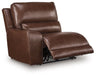 DeepWakes Reclining Sectional with Storage Console - Furniture House (Dover,NJ)