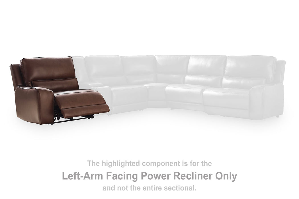 DeepWakes Power Reclining Sectional - Furniture House (Dover,NJ)