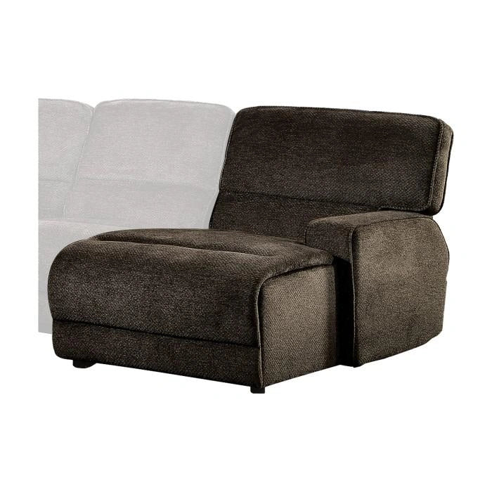 Shreveport Right Side Reclining Chaise in Brown 8238-RC