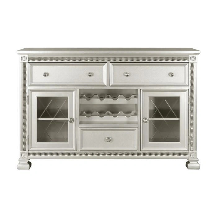 Bevelle Server in Silver 1958-40