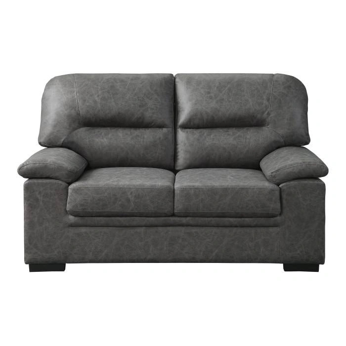 Michigan Loveseat in Dark Gray 9407DG-2