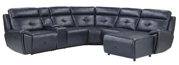 Avenue Left Side Reclining Chair in Navy 9469NVB-LR