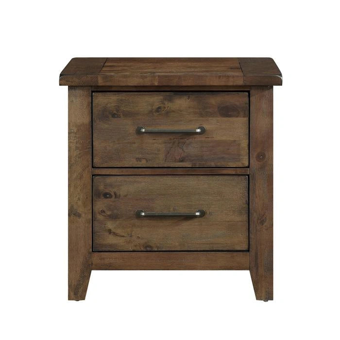 Jerrick Nightstand in Burnished Brown 1957-4