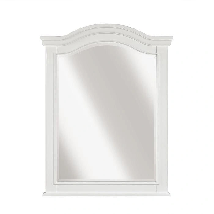 Clementine Mirror in White B1799-6