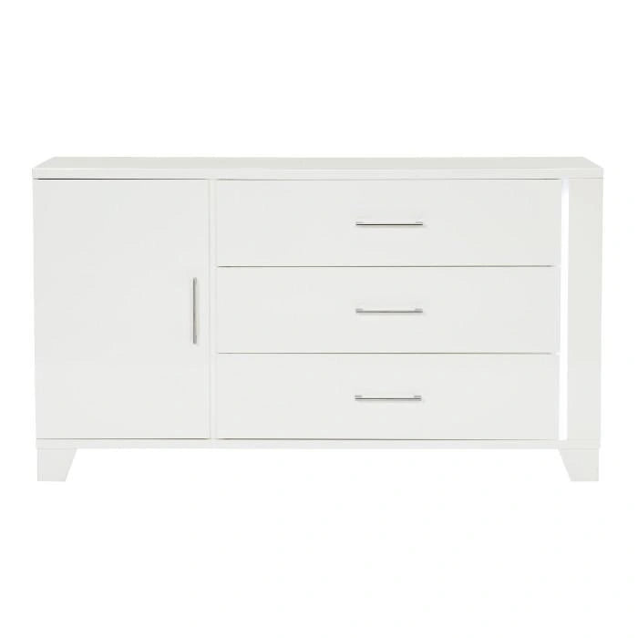 Kerren Dresser in White 1678W-5