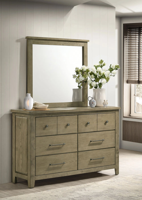 Hazlewood Dresser with Mirror - Furniture House (Dover,NJ)