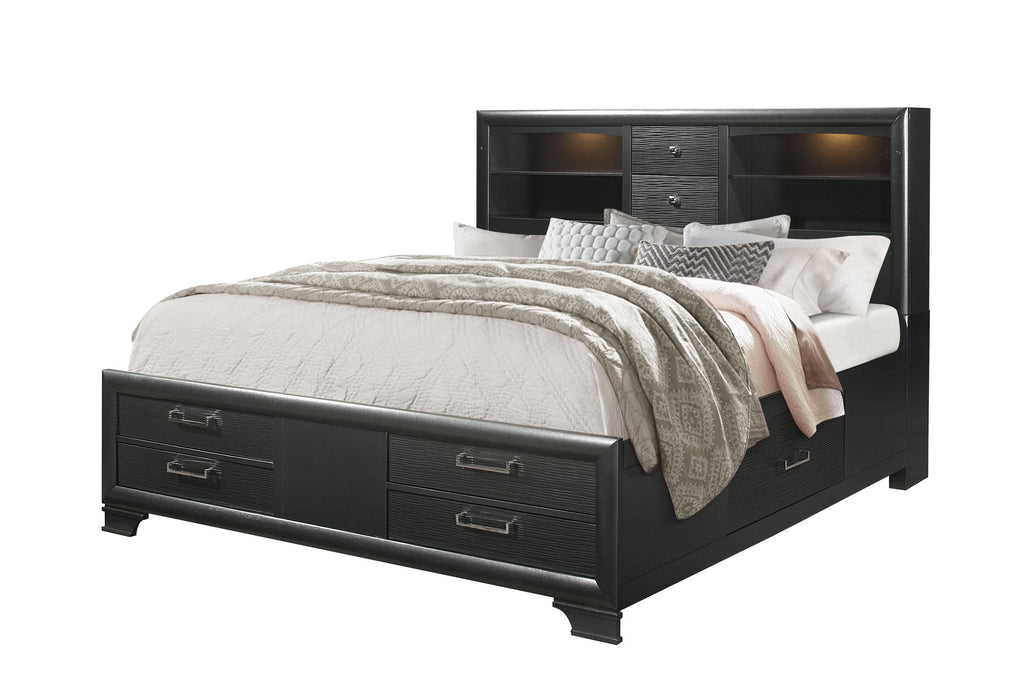 JORDYN GREY KING BED GROUP